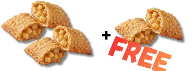 Buy 2 Free 1 Apple Pie